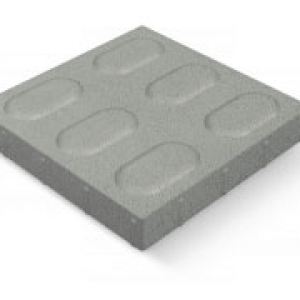 Zónahatárkő 40x40 6cm fehér